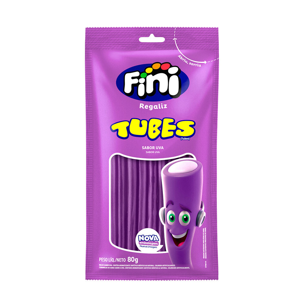 Tubes Uva  80g - Fini